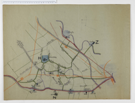 196-1 Schetskaart van het gedeelte van de provincie tussen Utrecht-Harmelen-de Vecht-Leidsche Rijn